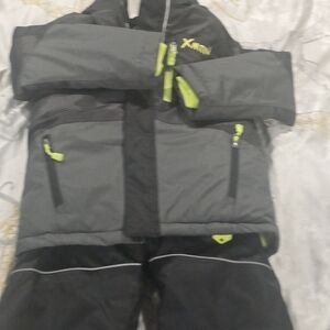 XMTN Kids Gray and Black Winter Jacket and Pants Set (NEW, Never Worn)